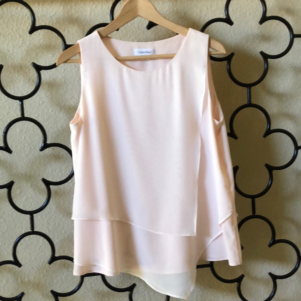 Calvin Klein Pink Top Size M